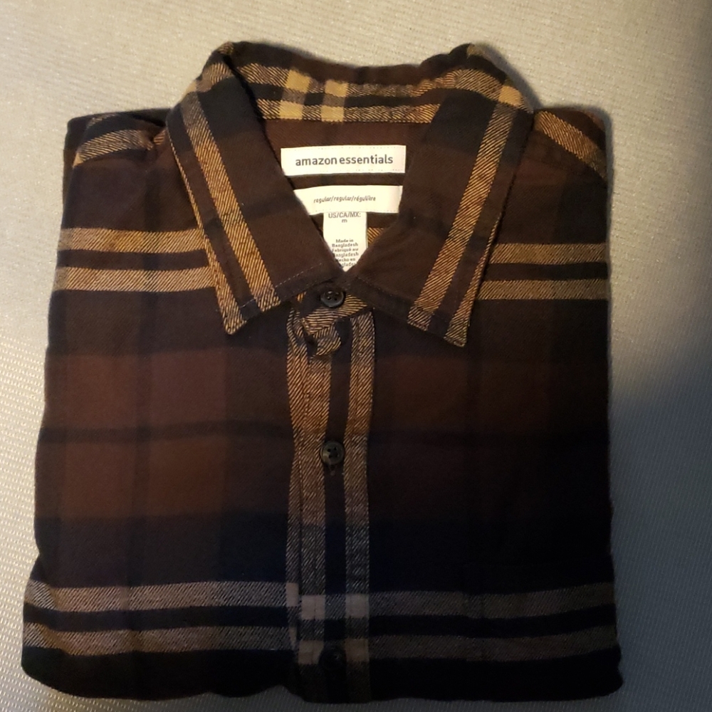 Mens Plaid Flannel Shirt